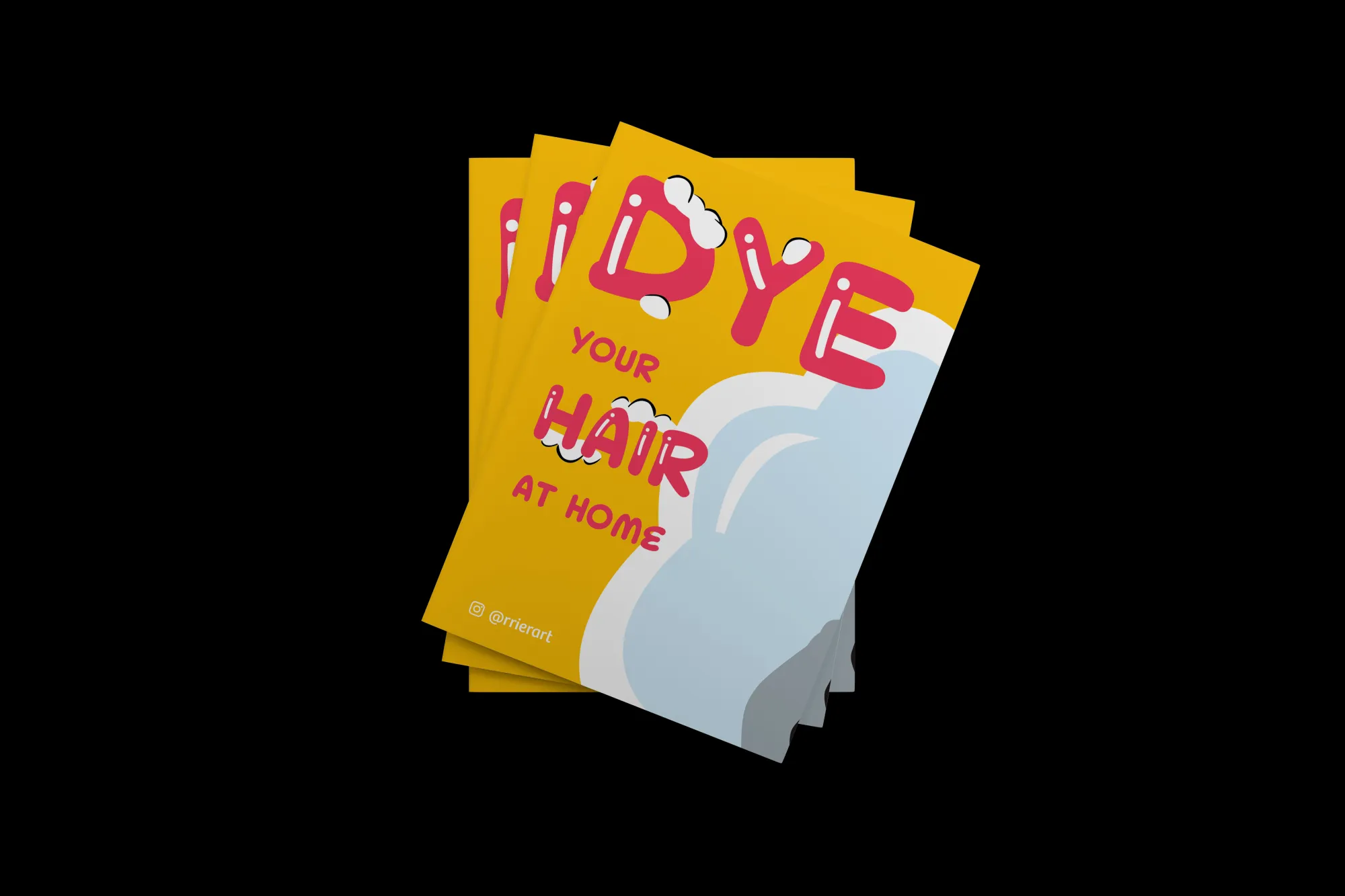 Dye Your Hair at Home Guide by Jinyue Wang