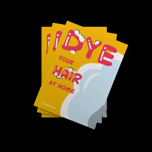 Dye Your Hair at Home Guide by Jinyue Wang