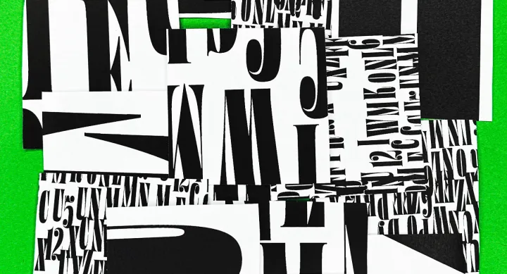 Poster from IMPERFECTION exhibition with work by artist Agnieszka Ziemiszewska